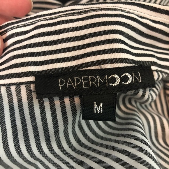 PAPERMOON STITCH FIX Stripe Pintucked Blouse - Picture 4 of 5